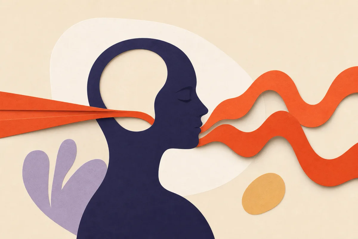 Ilustração editorial do teste de estresse